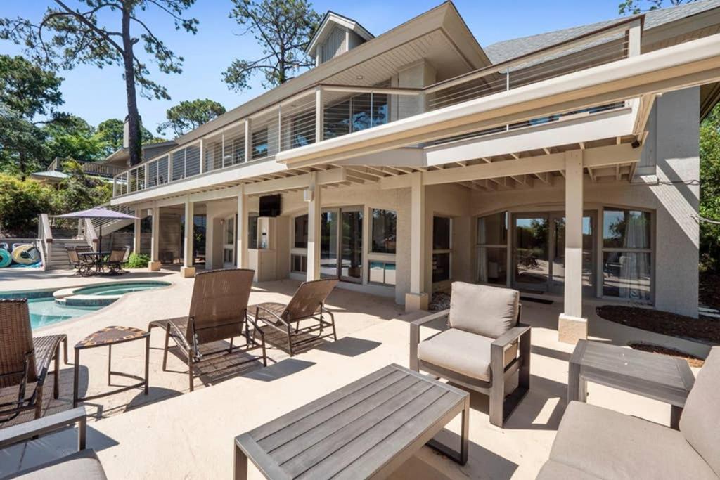 7 Black Duck - Top Notch Views & Amenities In A Private Oceanfront Oasis Hilton Head Island Exteriör bild