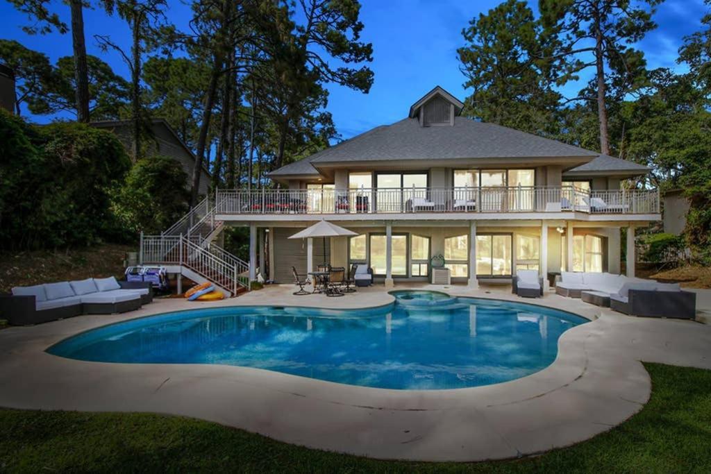 7 Black Duck - Top Notch Views & Amenities In A Private Oceanfront Oasis Hilton Head Island Exteriör bild