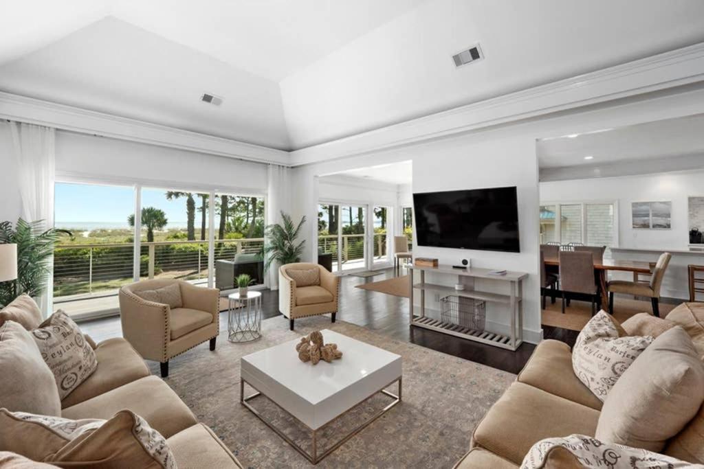 7 Black Duck - Top Notch Views & Amenities In A Private Oceanfront Oasis Hilton Head Island Exteriör bild