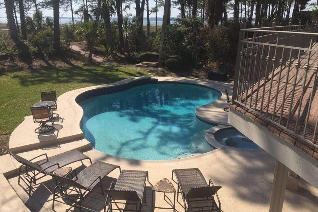7 Black Duck - Top Notch Views & Amenities In A Private Oceanfront Oasis Hilton Head Island Exteriör bild